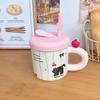 Straw Cup with Good Looks and Small Gifts for Girls To Best Friends Birthday Gifts for Girls Mug with Lid Girl Heart