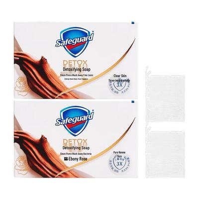 Safeguard Deep Blackwood Rose Scent Soap (2-Pack)