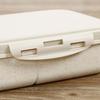 Divided Student Lunch Box with Lid Food Storage Container Portable Microwave Oven Lunch Box  Picnic