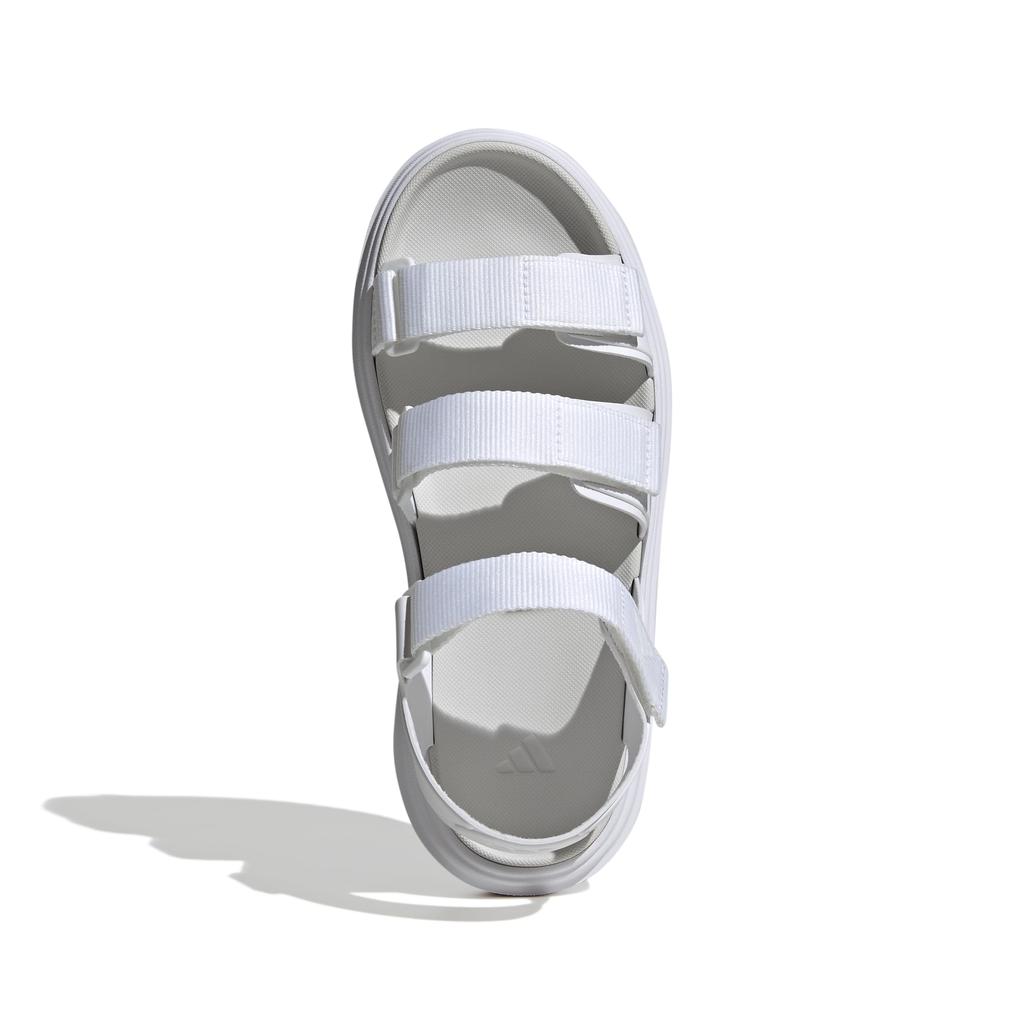 Sports Sandals SLYN Sandals NJG57 Footwear One cm [Adidas] Women's White/Footwear White/Grey (JI4325) 25.5