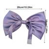 Cosplay Props Purple Bow Necklace Costume Neck Choker Y2K Style Satin Necklace  for Girls
