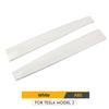 Heenvn For Tesla Model 3 2017-2023 Model Y 2021-2024 Carbon Fiber ABS Car Center Console Trim Door Side Dashboard Decor Cover