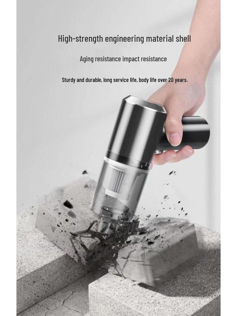 Wireless Rechargeable Handheld Car Vacuum Cleaner for Home, Sofa & Table - Compact and Portable