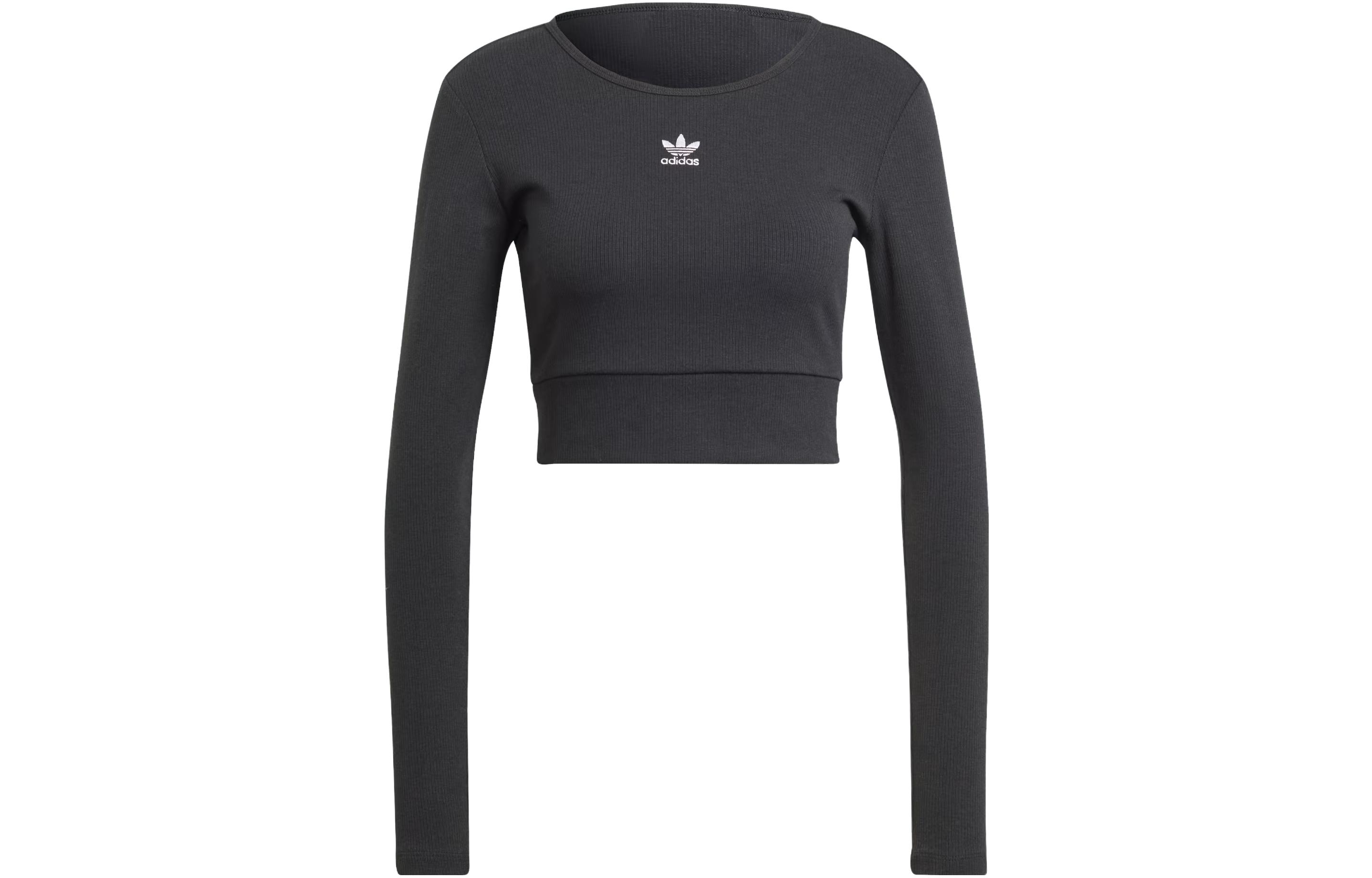 Adidas Originals Essential Ribbed Crop Top II8055 XXS