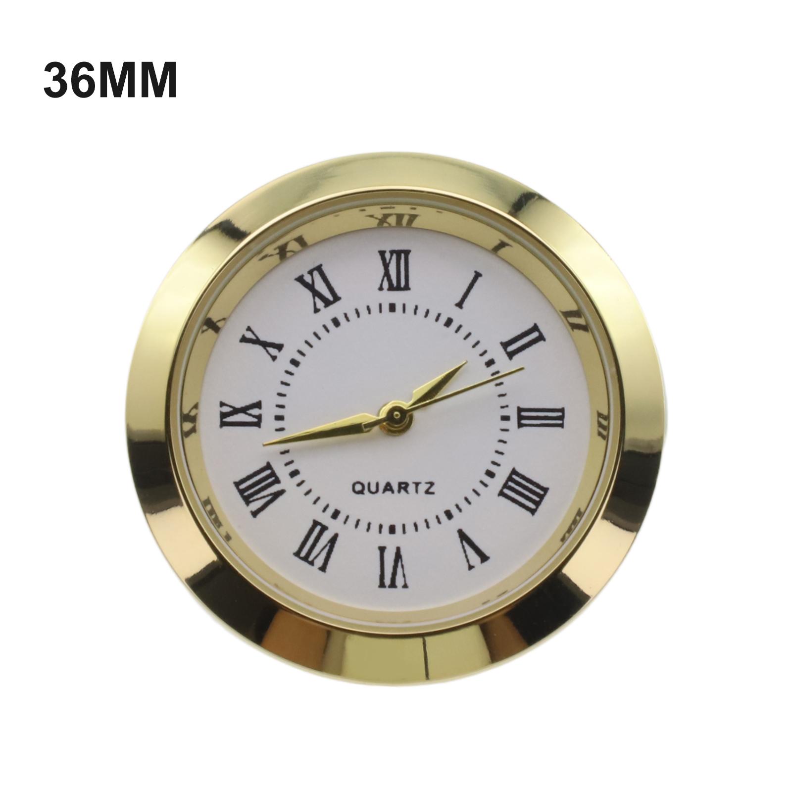 Quartz Movement Round Mm Quartz Movement Stainless Steel 36mm