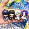 4pcs/set BLUE LOCK Isagi Yoichi Anime Figure Toys Sleeping Collection Animation Model Cute Version Doll Desktop Ornaments