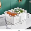 ZISIZ Transparent Refrigerator Storage Container