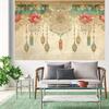 2D Flat, 1pc Indian Festival Backdrop Suitable for Diwali & Weddings - for Lotus DJH