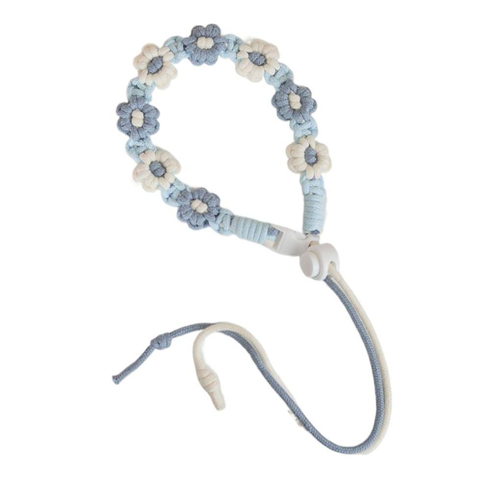 Handmade Cup Carrying Strap Flower Packaging Strap Water Bottle Handle  for Coffee Milk Tea Cup