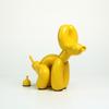 European Style Copper Balloon Dog Statue: Shiny Animal Art Sculpture for Home Décor