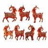 5/7/10 pcs New Year Christmas Tree Sheep Pendant Home Decor Christmas Decorations  New Year Gifts