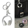 Headphone Carabiner Keychain Vibranting Color Transition Decoration for Keys Bags or Zippered Compact Travel Companions