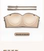 Strapless Front Buckle Bra: Thin, Non-Slip, Half-Cup Design for Small Busts – Seamless and Breathable Tube Top