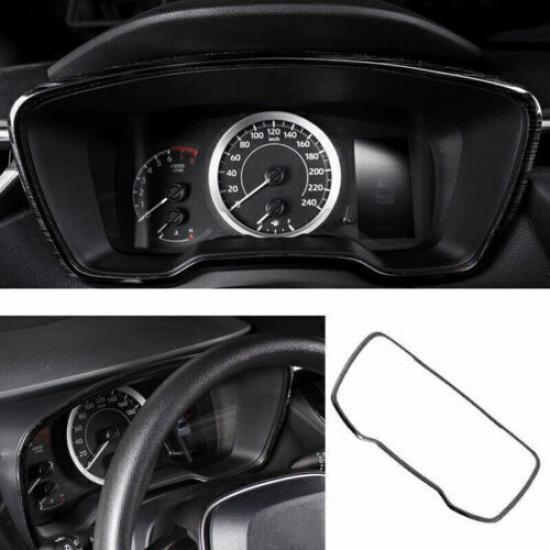 For Toyota Corolla - Titanium Dash trument Speedometer Frame Black