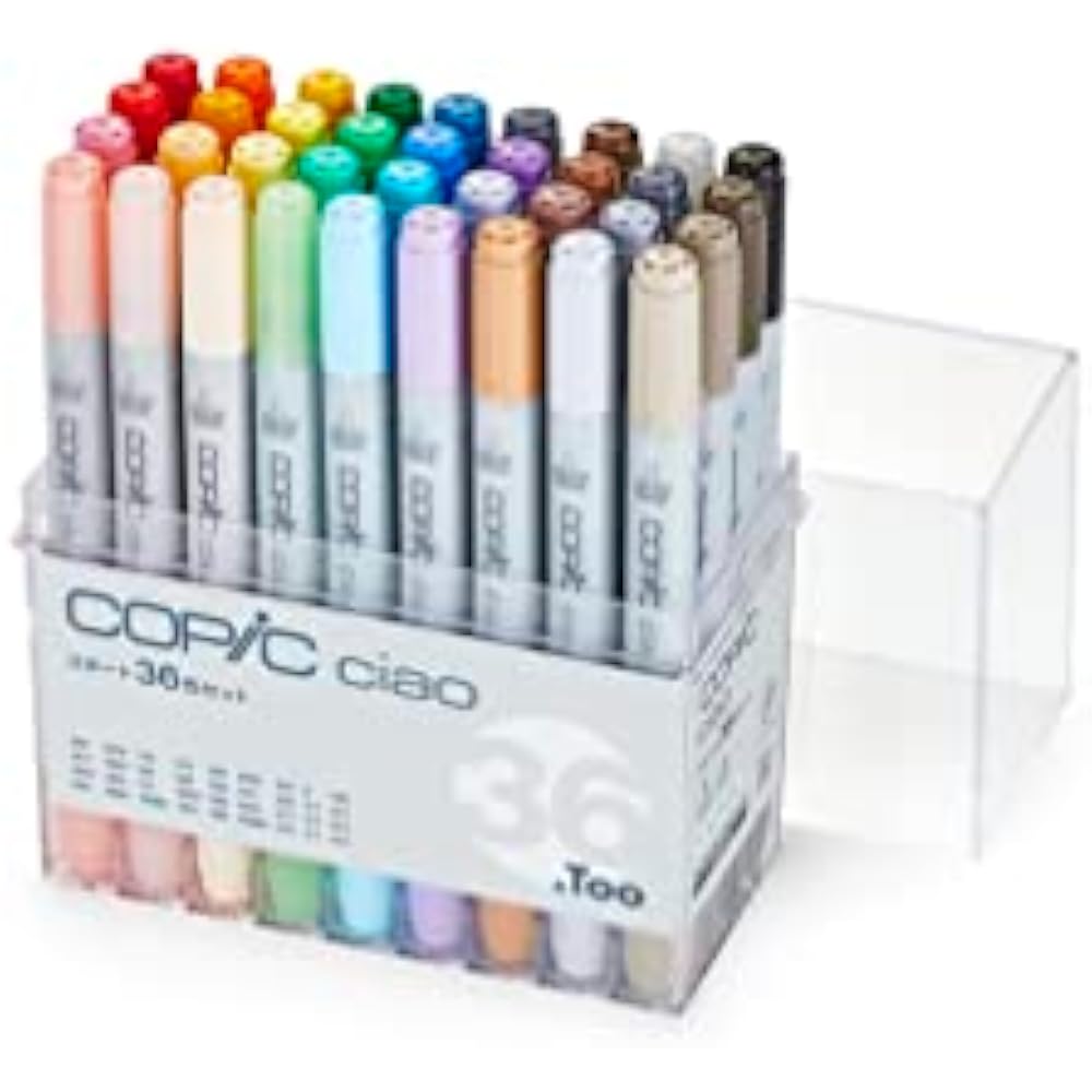 Too Copic Chao Start 36 Color Set Made in Japan Multicolor Illustration Marker Marker Marker Pen