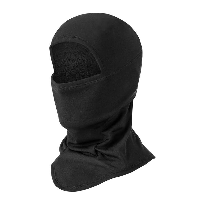 

Балаклава Маска для лыж - Ветрозащитная Термальная Защита Лица, Зимный Шарф-Маска для Велоспорта Лыж чёрный
