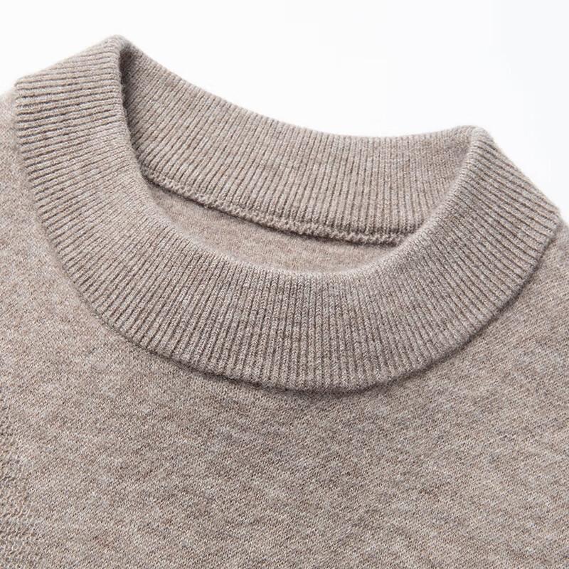 Yiliteng Men's 100% Wool Pullover Sweater