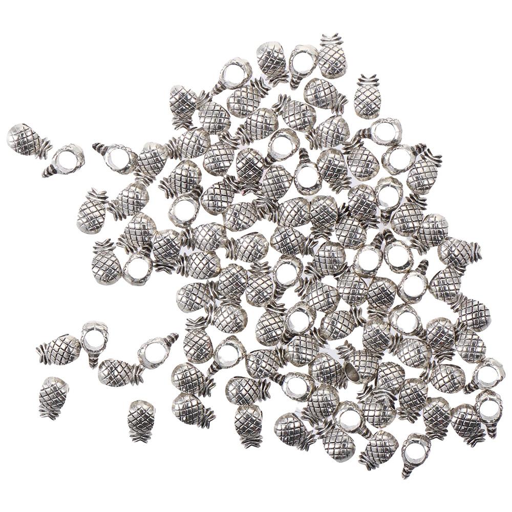 

100 шт., бусины из сплава с фруктами, 11*6 мм, тибетские очаровательные бусины, серьги, изготовление ювелирных изделий