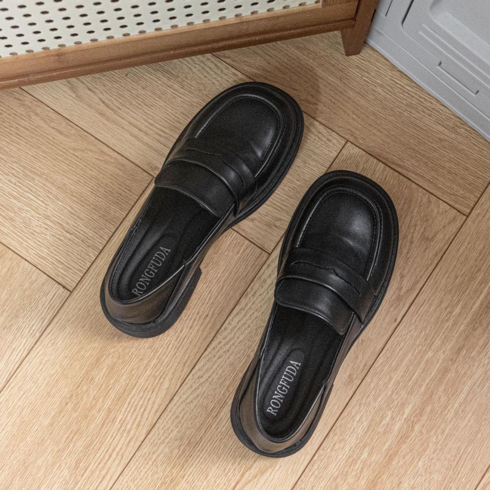 New Mary Jane Shoes Loafers Lolita Shoe Japanese Student Commuter Uniform Shoes Casual Flat Zapatos Mujer Leather Shoes