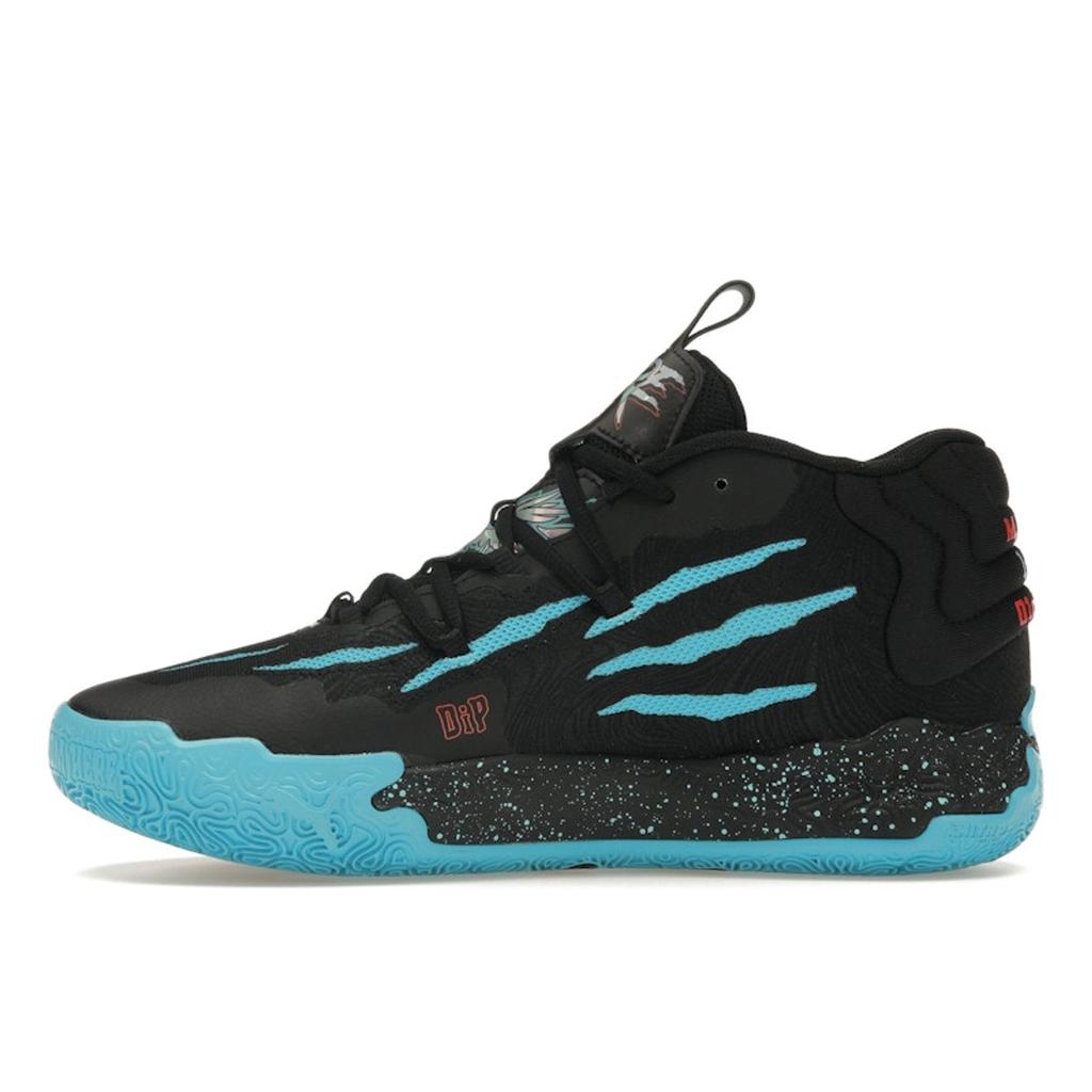 Puma MB.03 Blue Hive Unisex Sneakers Black Electric-Peppermint 379221-01