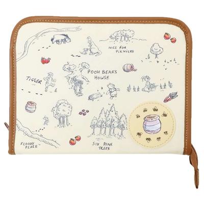 Winnie the Pooh and Child Health Handbook Zippered Accordion Winnie the Pooh Friends Disney [Kuza] [Maternal Case] Multi-Case / &