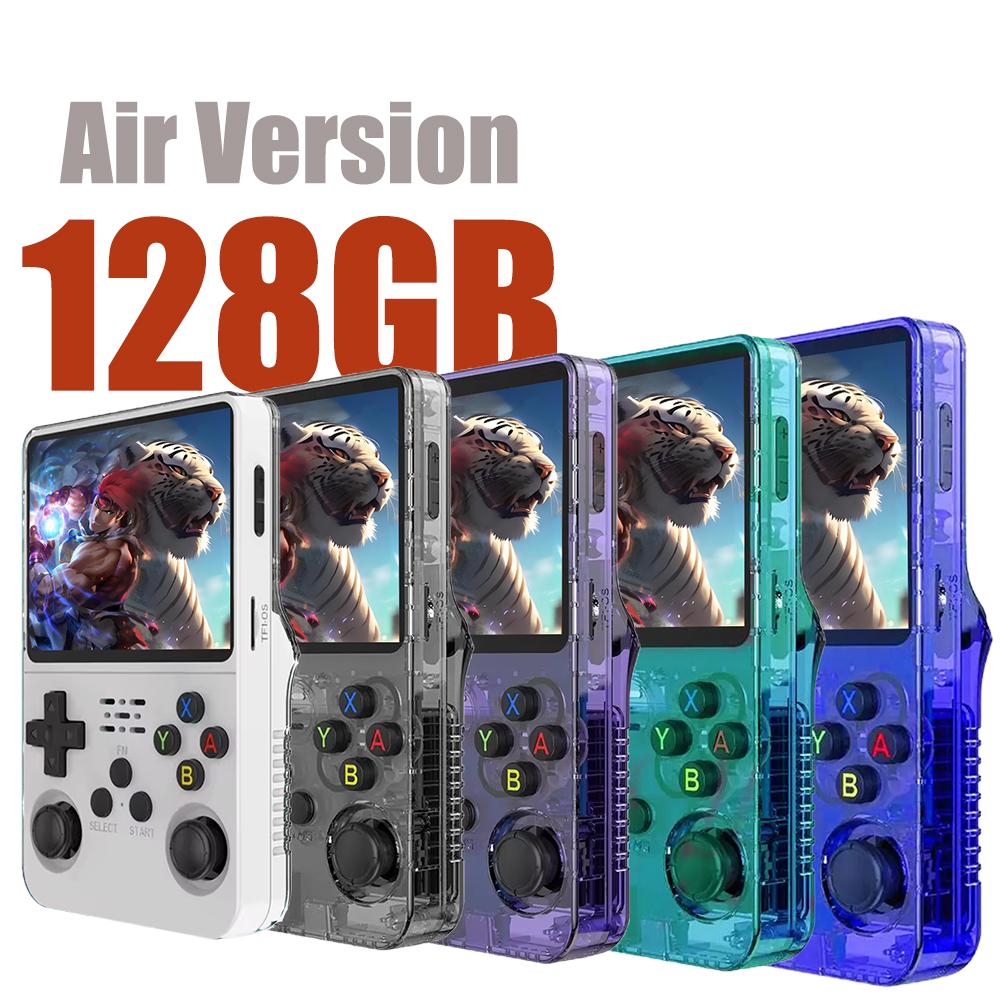 Newly Arkos 2.0 Air Version 128GB 20000+ Games R36S PS K36 X6 Mini Portable Retro Video Handheld Handheld Game Boy Game Console
