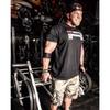 2024 New Fashion Men Gym Shirt Short Sleeve Fitness Running 100% Cotton T-Shirt Training Sportswear Bodybuilding T-Shirt