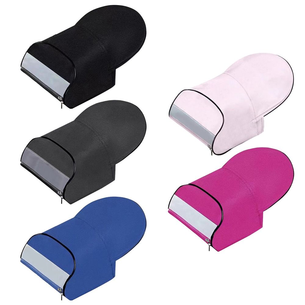 

Windproof Motorcycle Handlebar Gloves Breathable Handle Bar Cover Modification Parts Decor сірий