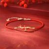 Fashion Rope Bracelet Lucky Red String Koi Fish Bracelet For Women Men Lovers Wristband Bead New Year Bring Good Luck Jewelry