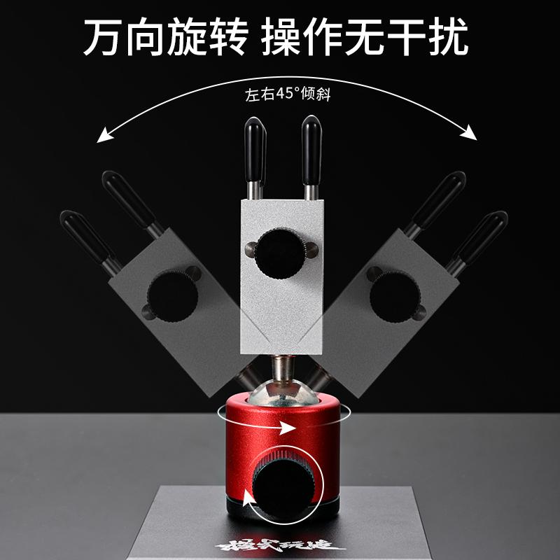 1pc Modeling Clamping Tool High Precision Split Bench Vise Seamless Clamping Can Be Dismantled For Assembly Model Building Tools