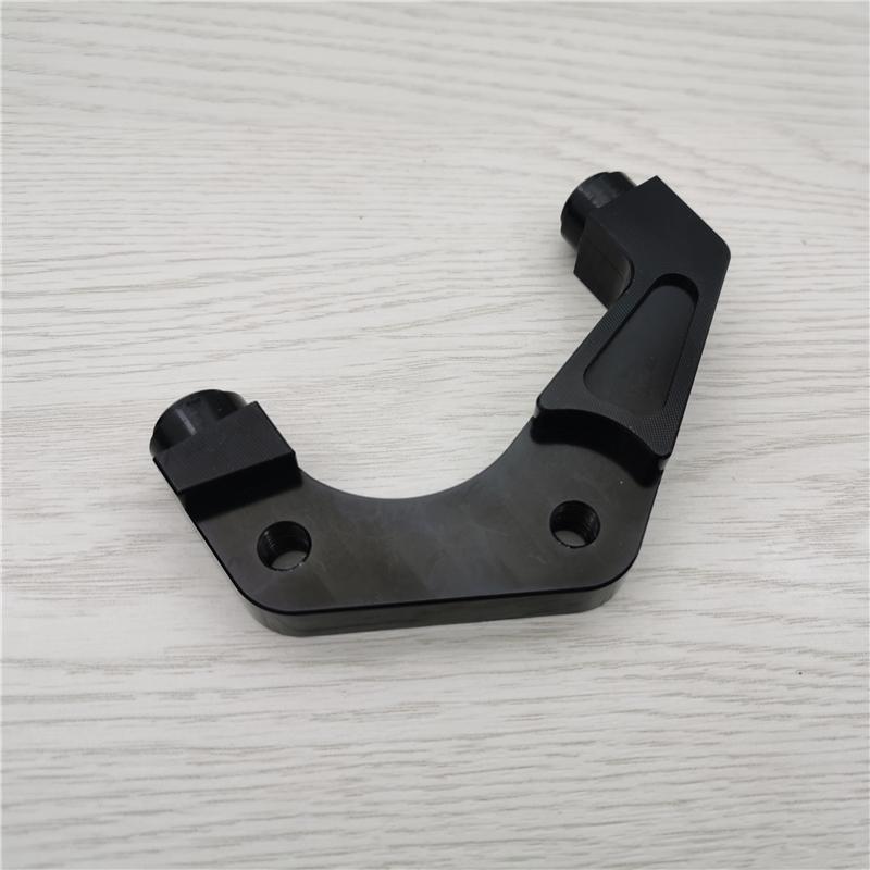 Motorrad 220mm / 200mm Vorderradgabel Stoßdämpfer Bremssattel Pumpenadapter Halterung für Motorrad Roller Yamaha Honda
