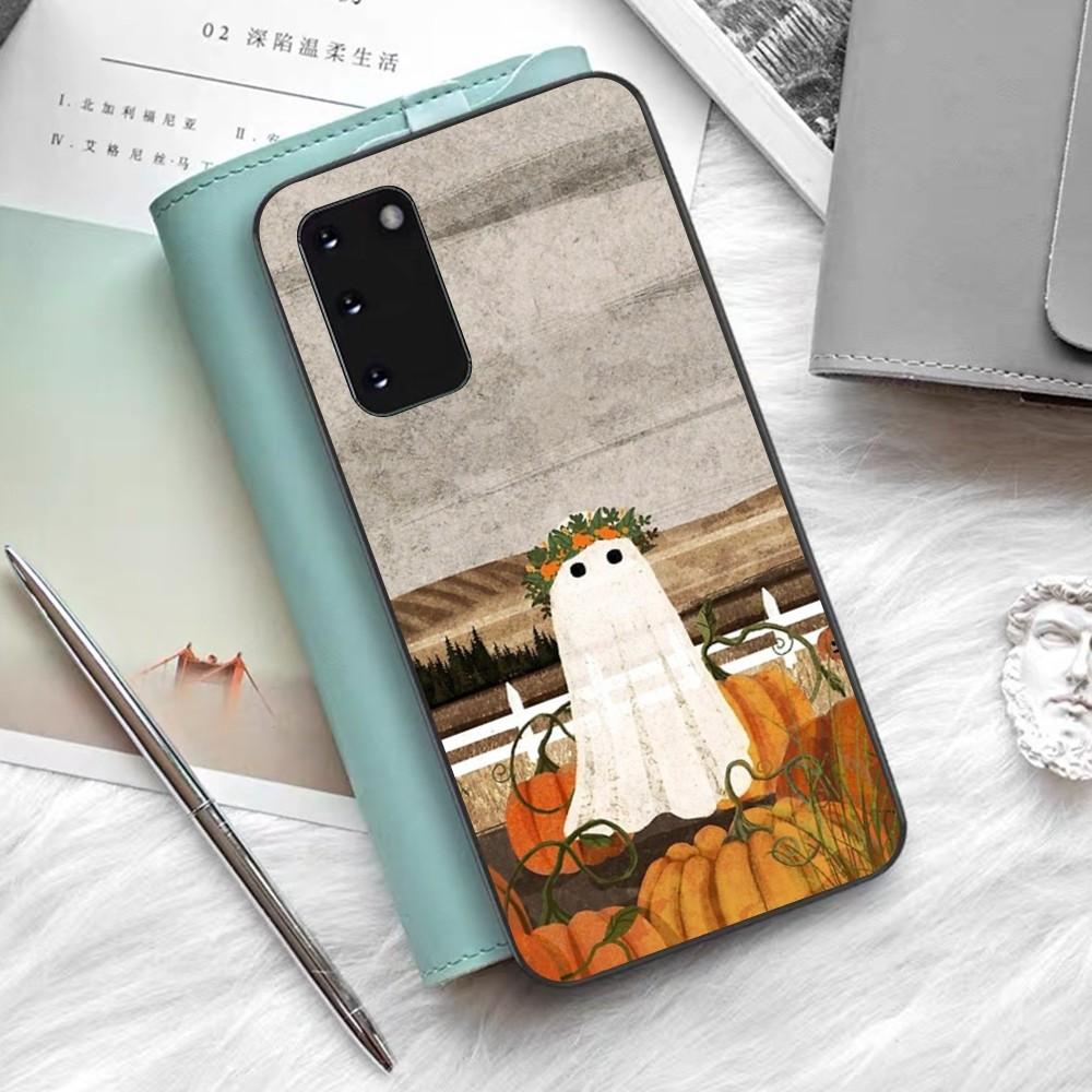 Little Ghost Phone Case For Samsung S 9 10 20 21 22 23 30 23 24 Plus Lite Ultra FE S10lite Fundas