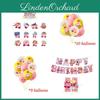 Colorful Kirby Birthday Party Decoration Balloon Set For Adults And Kids