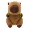 Capybara With Swimming Ring Coconut Tree Plush Toy For Childrens Bedroom Decor
