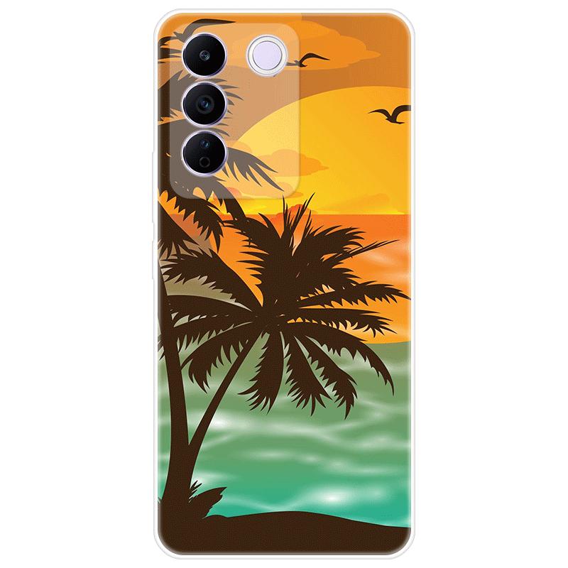 For Vivo V27e V 27e Case Soft Silicone Back Cover Cartoon Phone Case Diversification