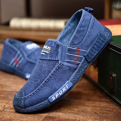 Trend Männer Atmungs Casual Schuhe Zapatillas Hombre Jeans Leinwand Schuhe Mode Wohnungen Loafer Espadrilles Männer Weiche Sohle Turnschuhe