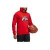Adidas Neo Hooded Sports Casual American Sweatshirt Men Sweatshirt Red GJ2316