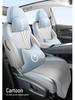 Universal Full-Coverage Leather Seat Cover for Galaxy E5 - Breathable, All-Season Cushion