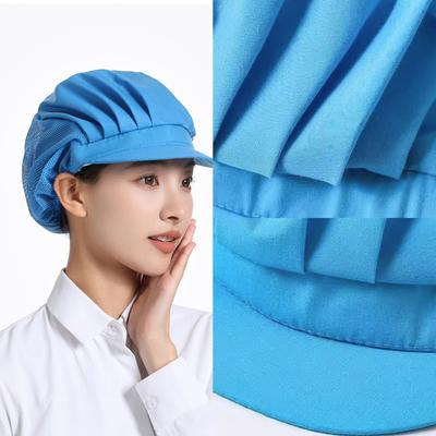 Chef Cap With Breathable Mesh Design for Worker Hair Net For Restaurants Catering Service Adjustable Hat for Kitchen Use