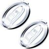 40 Oz Tumbler Lid Replacement,Fit for Silver Buffalo Tumbler Lids 40 Oz Replacement Lid,2Pack Tumblers Lids Compatible with Silver Buffalo Stainless