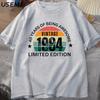 Men's Letter Print T-shirt for Men Casual O-neck Short Sleeve Clothing