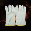 Cowhide Labor Gloves Thick Safety Gloves New Mechanic Glove