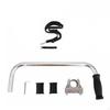 String Trimmer Handle with Clamp Adjustable Weed Eater Bracket Metal Attachment