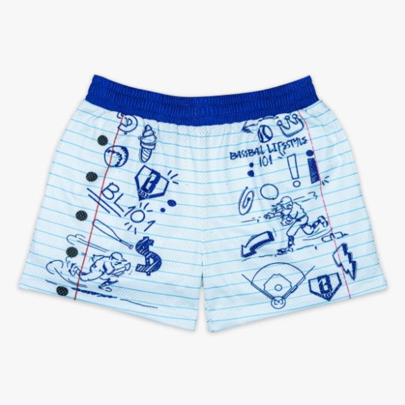 Men s Stylish Palm Tree Print Beach Shorts M