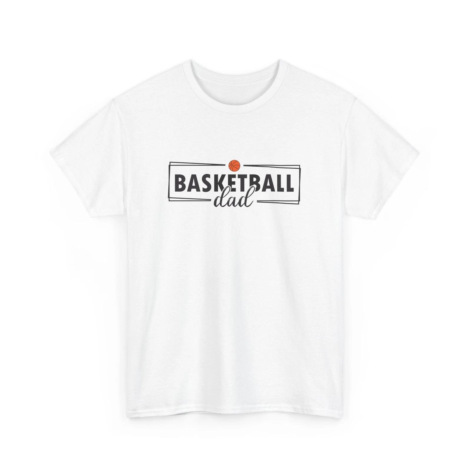 Hoops Basketball Dad Graphic Tee | Court Style Shirt | Sports Gift - Basket tee XL