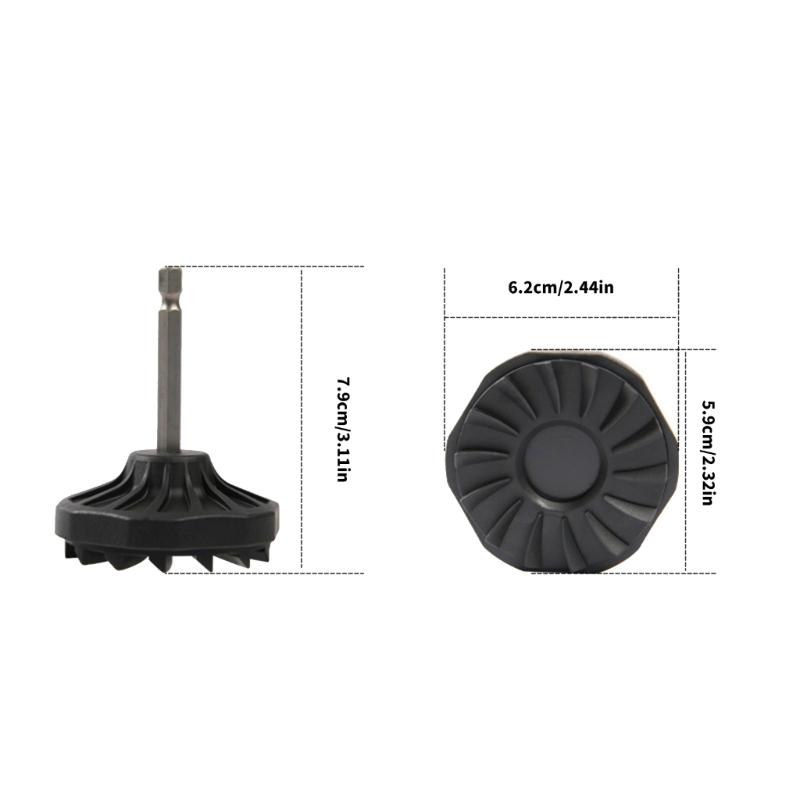 Portables Reel Winding Device For Fishing Line Effortlessly Setups With 6.35mm Hexadecimal Shafts Electric Screwdriver
