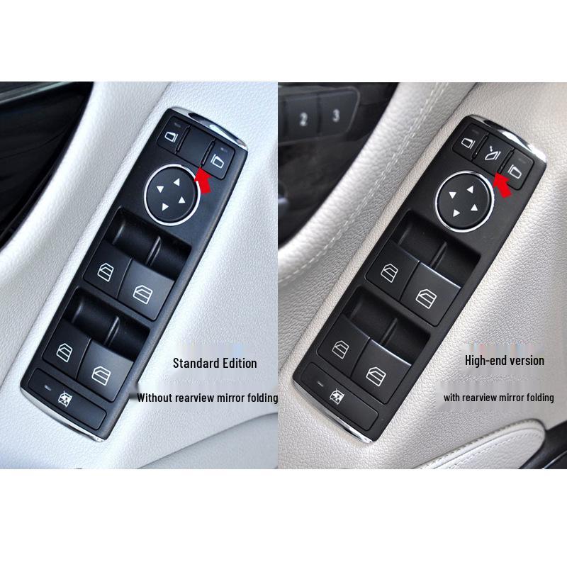 Buton Comutator Ridicare Geam Compatibil pentru Mercedes-Benz W204 Clasa C & Clasa E 2049055402 Ușă Auto