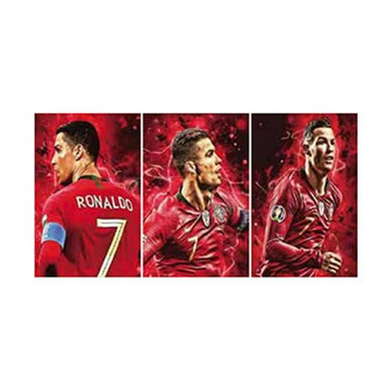 European & American 3D Stereo Sports Poster: Gradient Naked Eye Lenticular Art