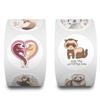 500 Stickers/rolled Ferret Cartoon Roll Tape Refrigerator Skateboard Cabinet Cup Mobile Phone Hand Tent Tape