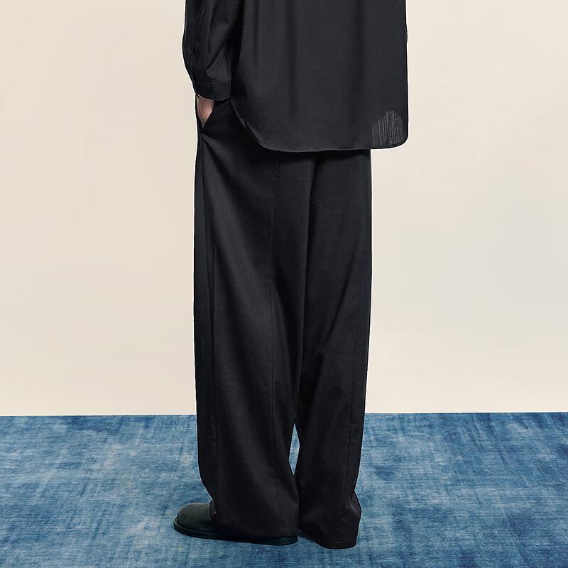 CROQUIS Men's 2025 Autumn Loose Fit Straight Trousers